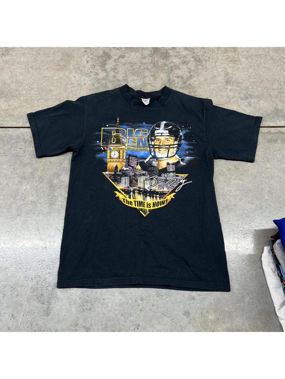 vintage big ben pittsburgh steelers the time is now ben roethlisberger shirt